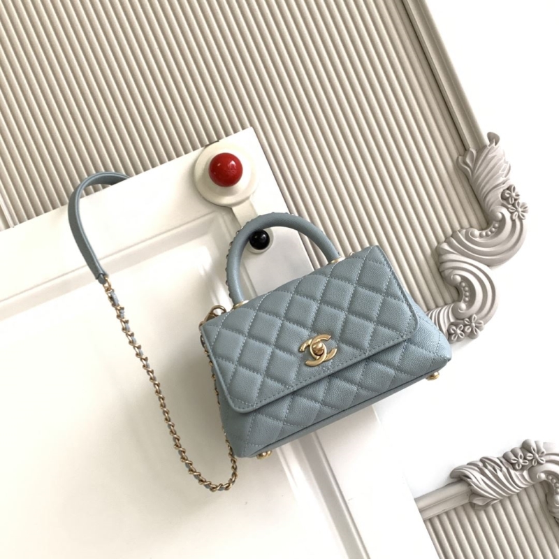 Ch**el top handle bags